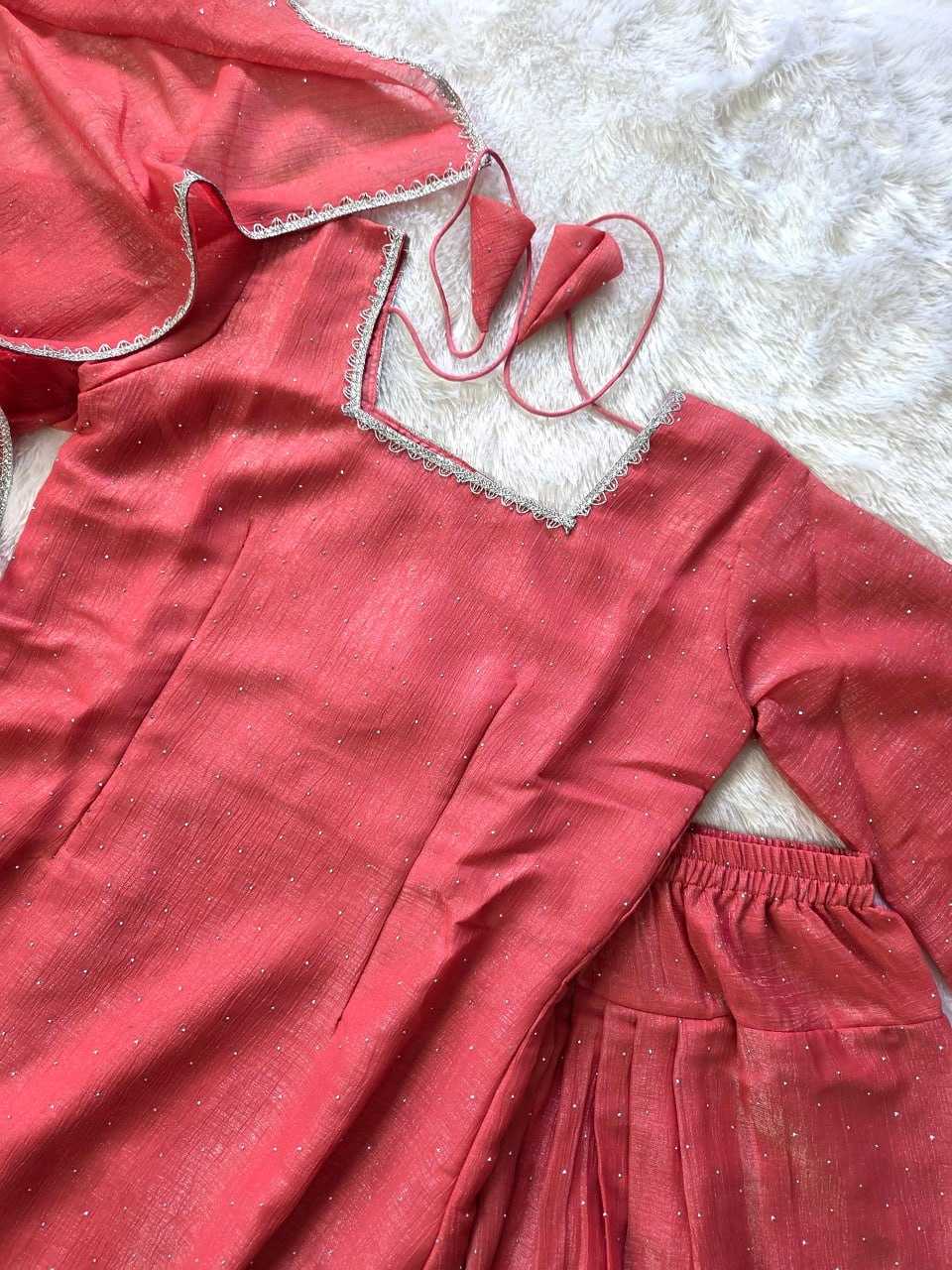 Crunchi Sharara Salwar Suit