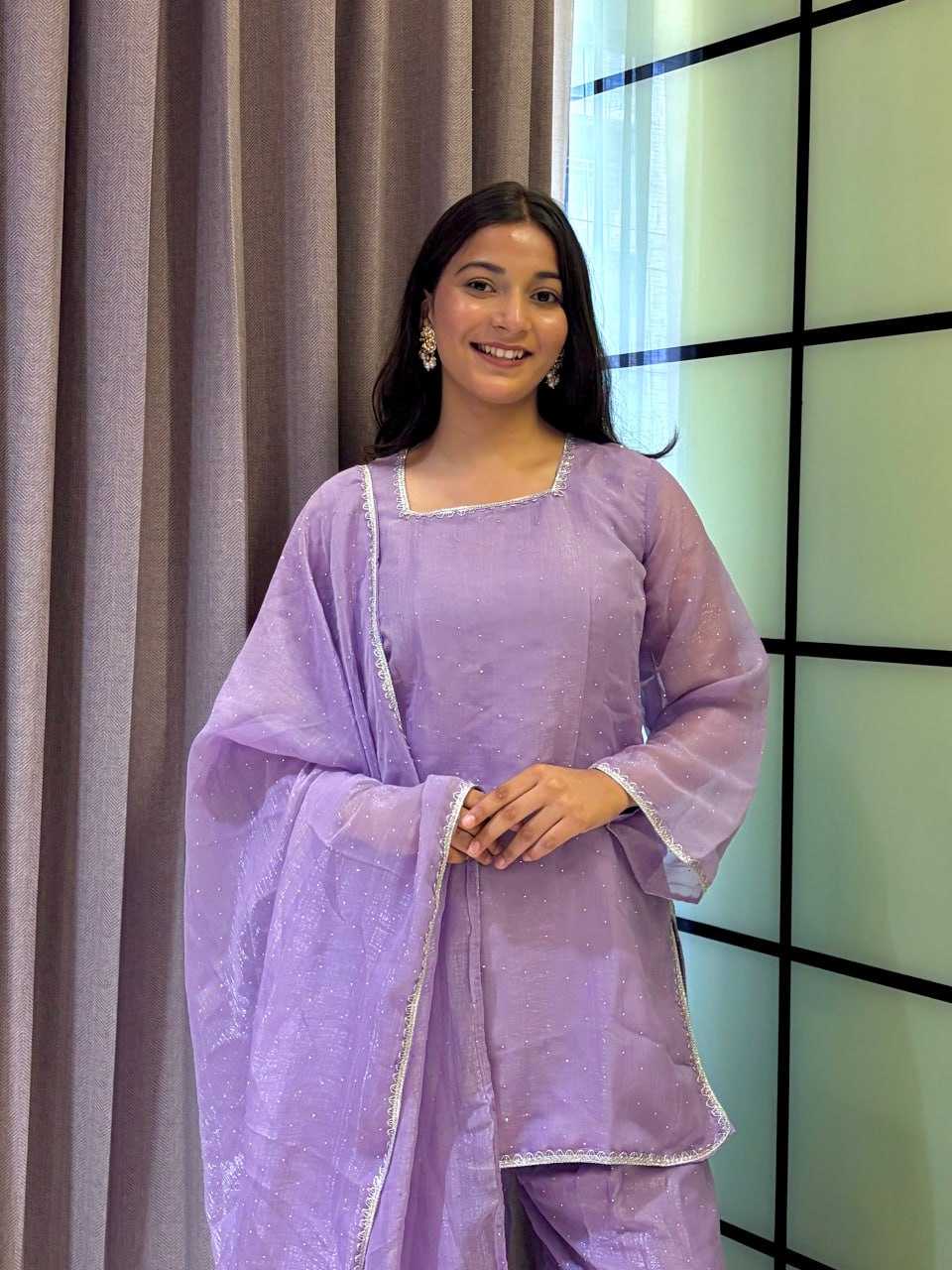 Crunchi Sharara Salwar Suit