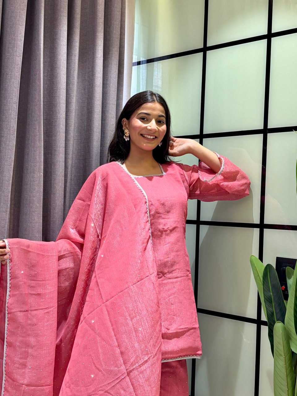 Crunchi Sharara Salwar Suit