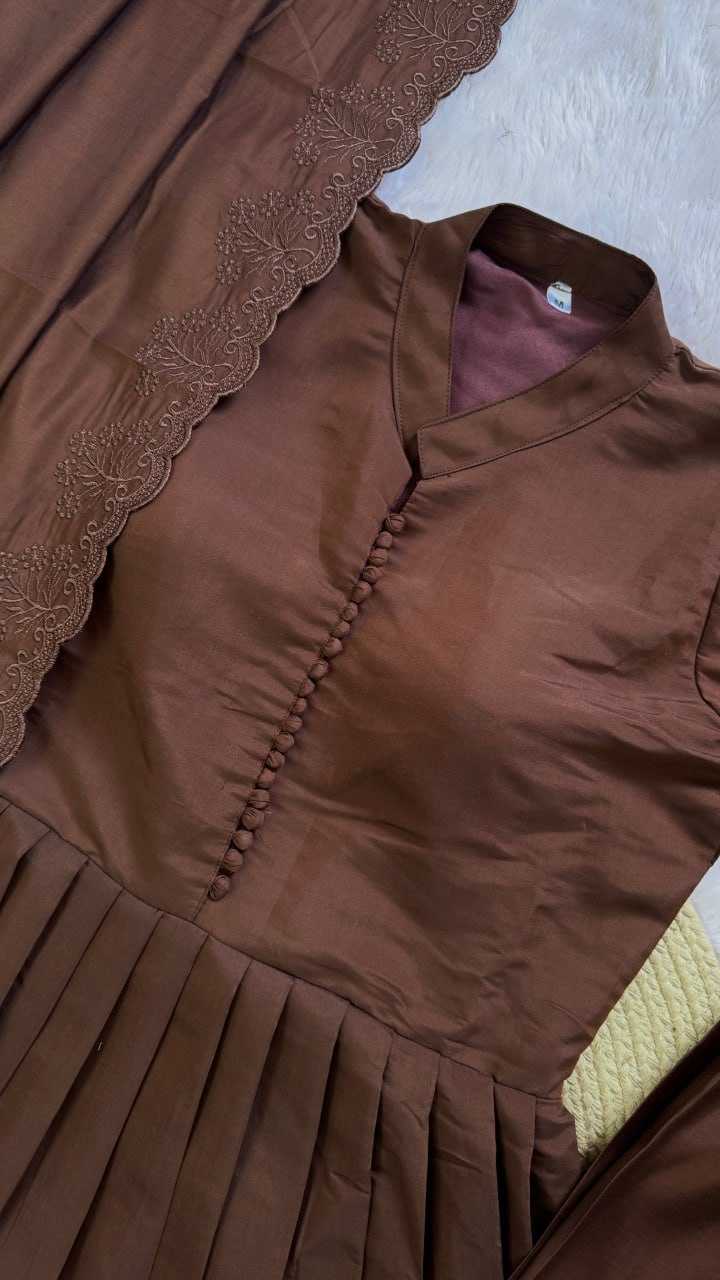 Heavy Roman Silk Party Gown