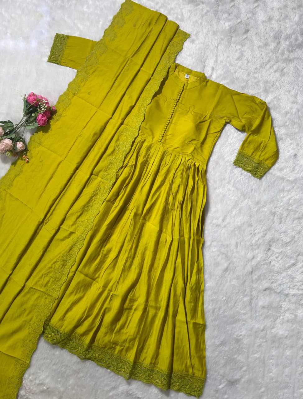 Heavy Roman Silk Party Gown
