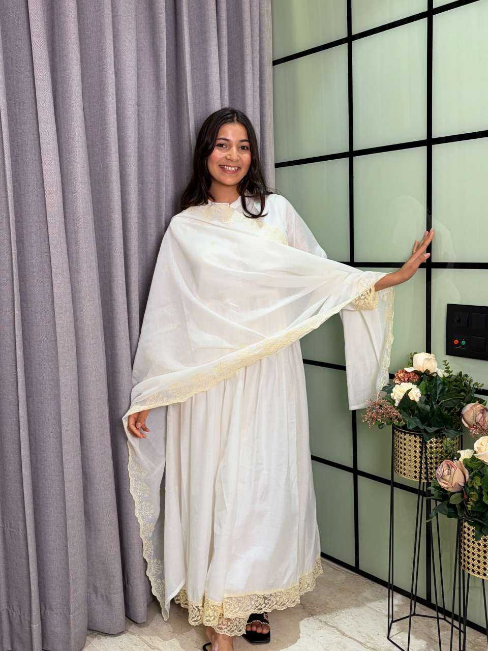 Heavy Roman Silk Party Gown