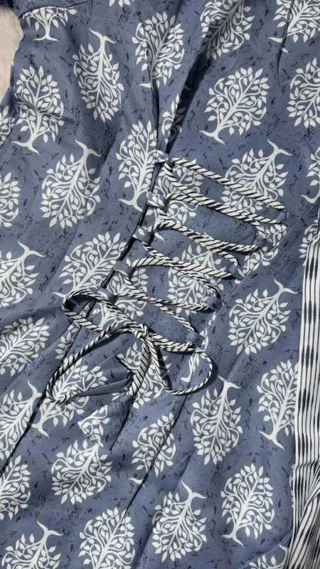 Silk Cotton Printed Kurti