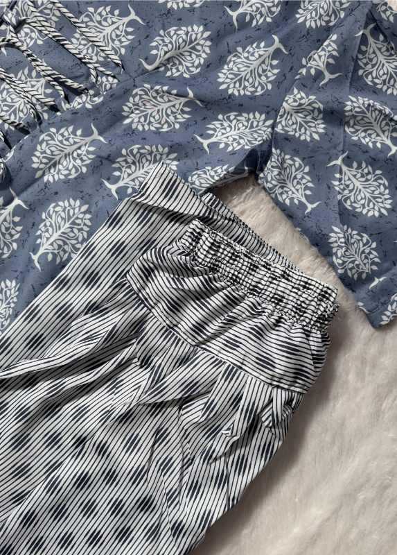 Silk Cotton Printed Kurti
