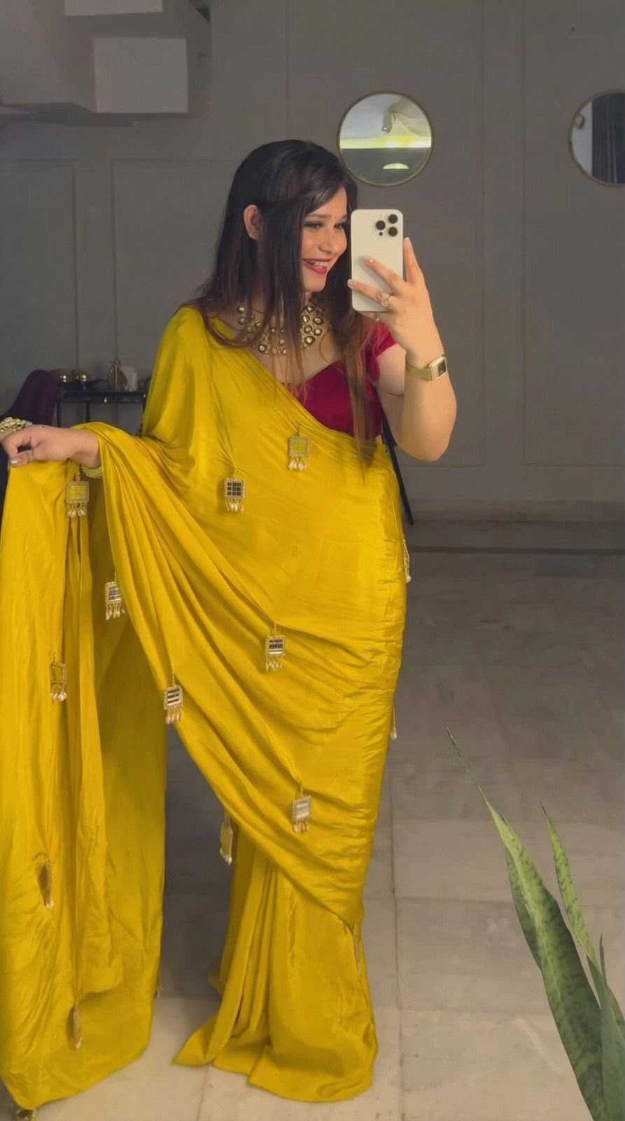 Chinon Designer Saree