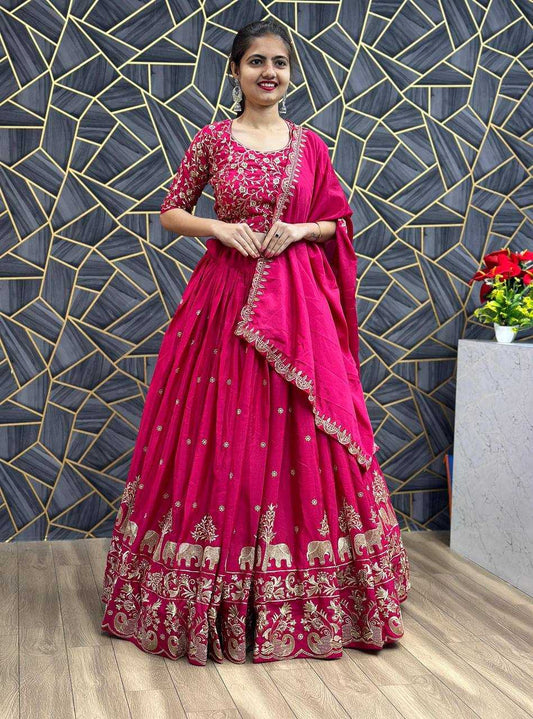 Chinon Designer Lehenga