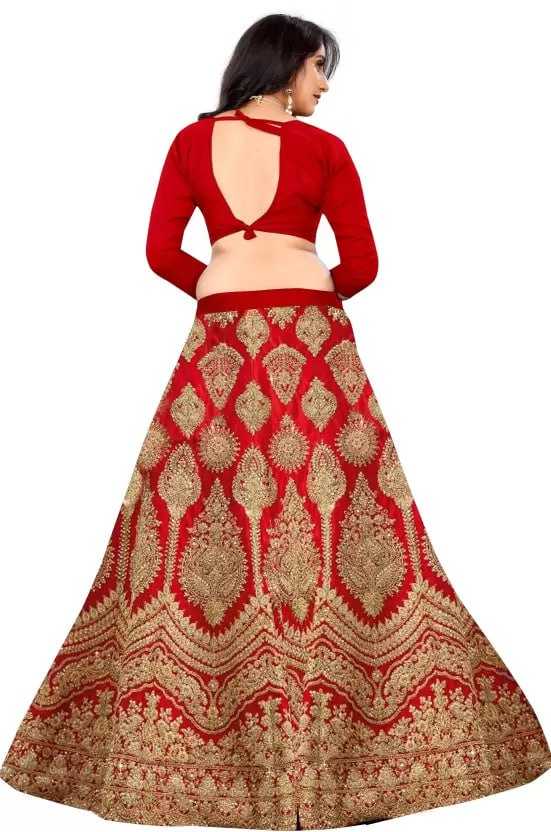 Net Wedding Lehenga