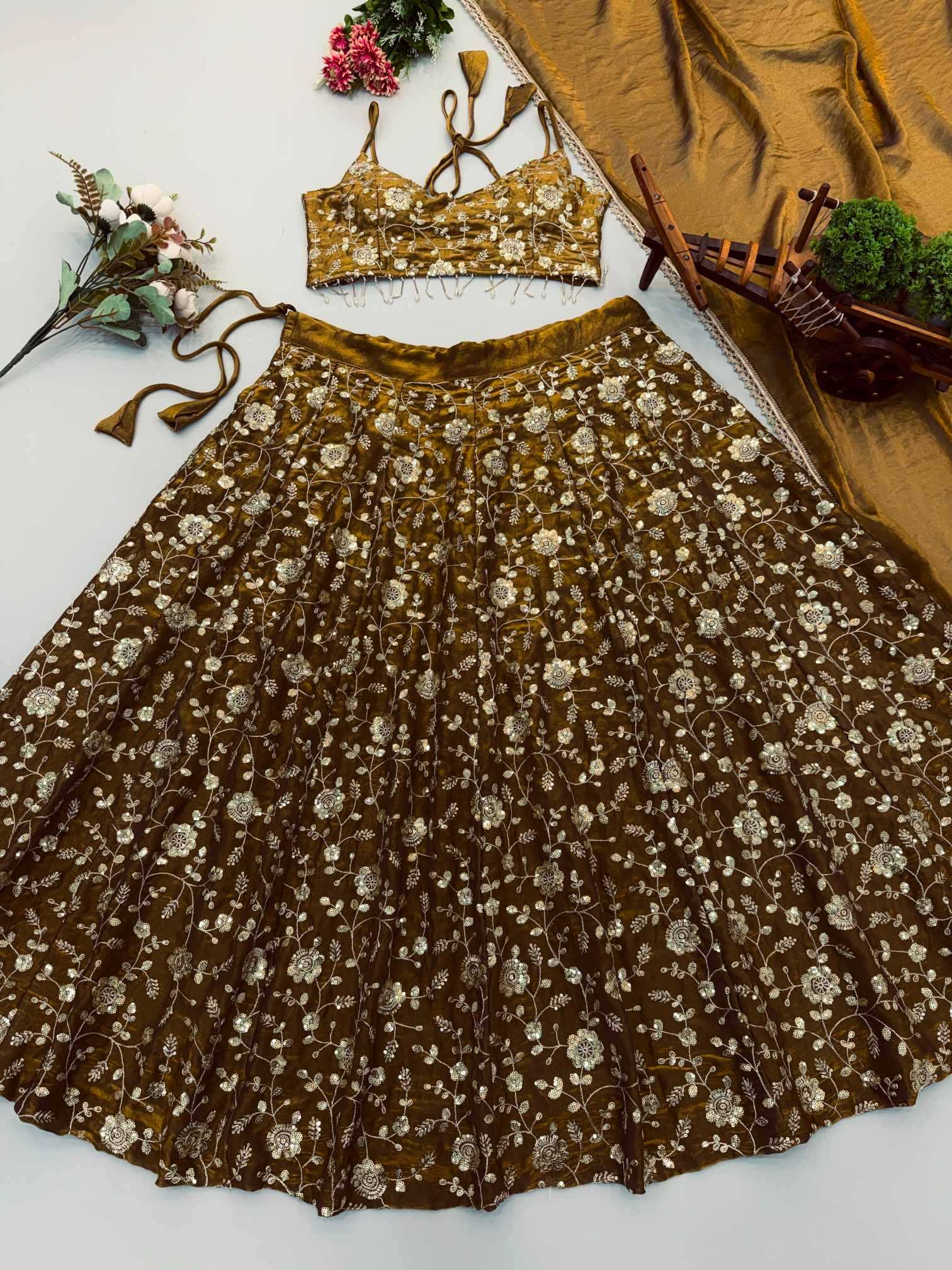 Silk Lehenga