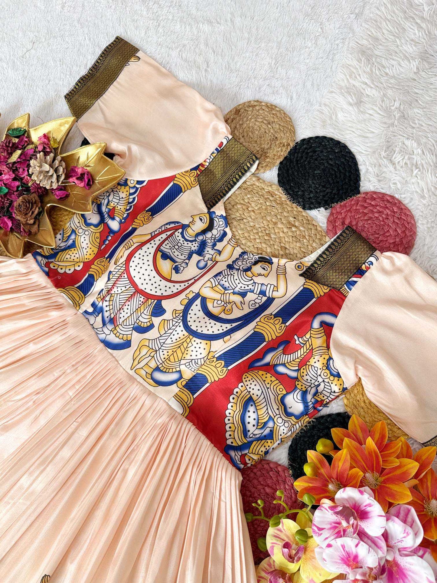 Printed Gown