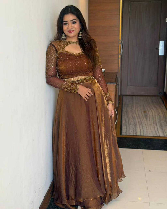 Space Silk Traditional Lehenga
