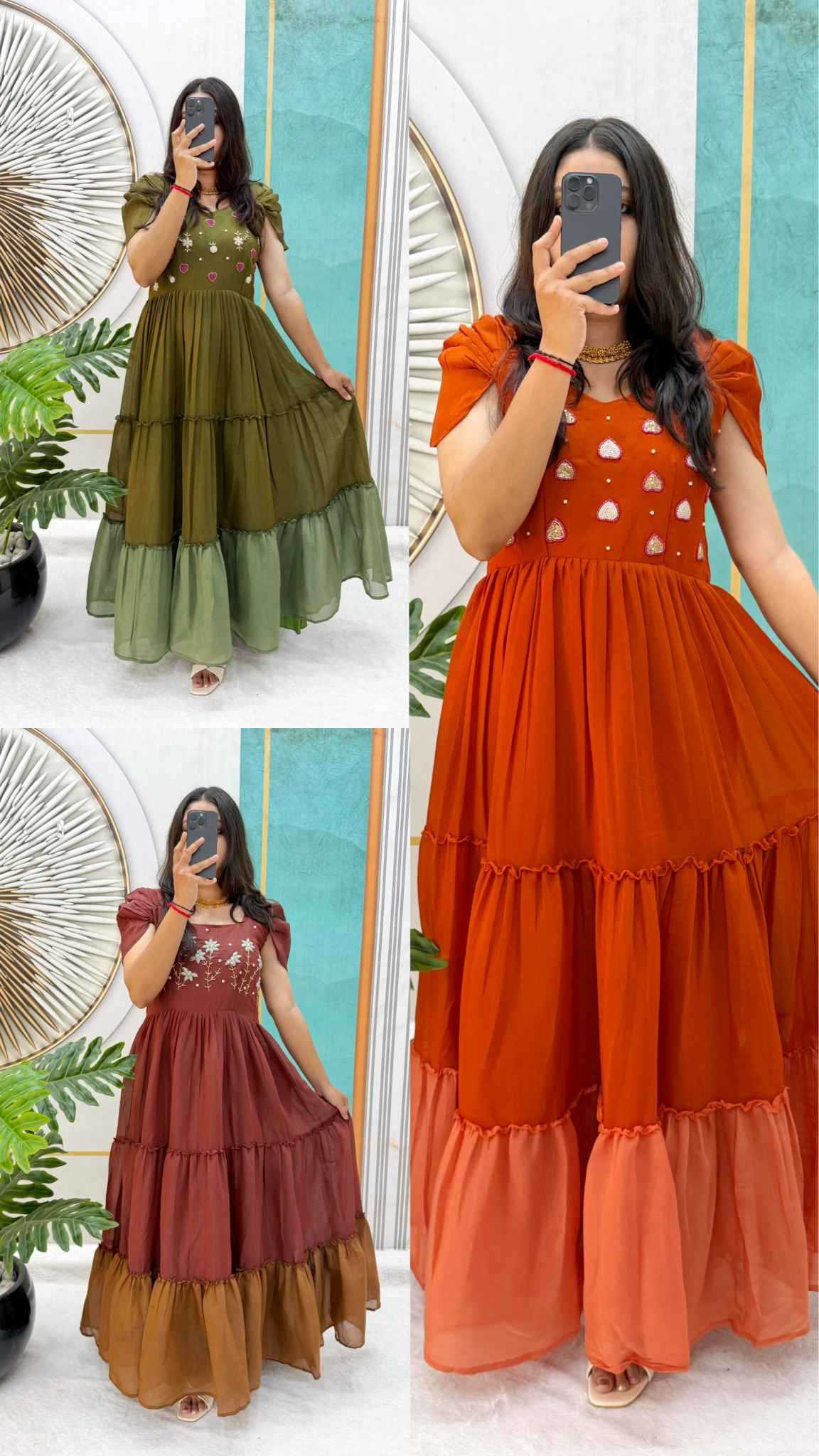 Cotton Fancy Gown