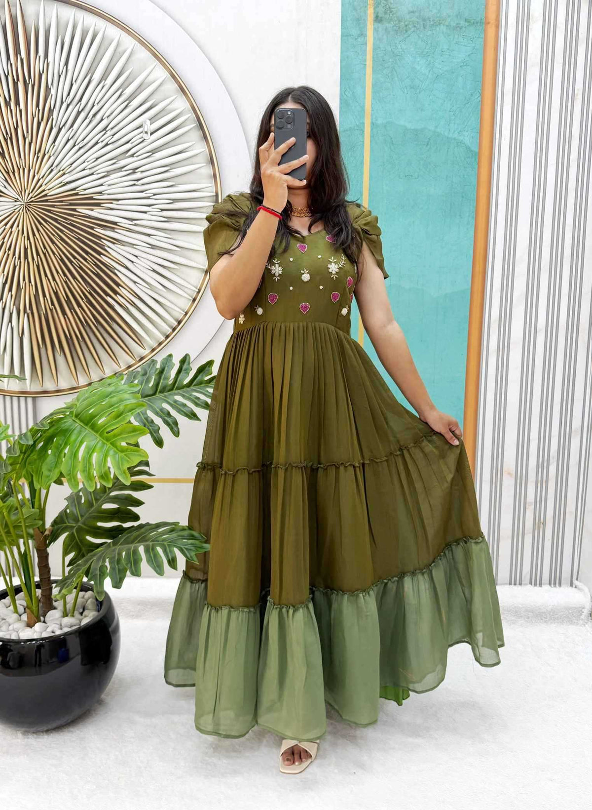 Cotton Fancy Gown