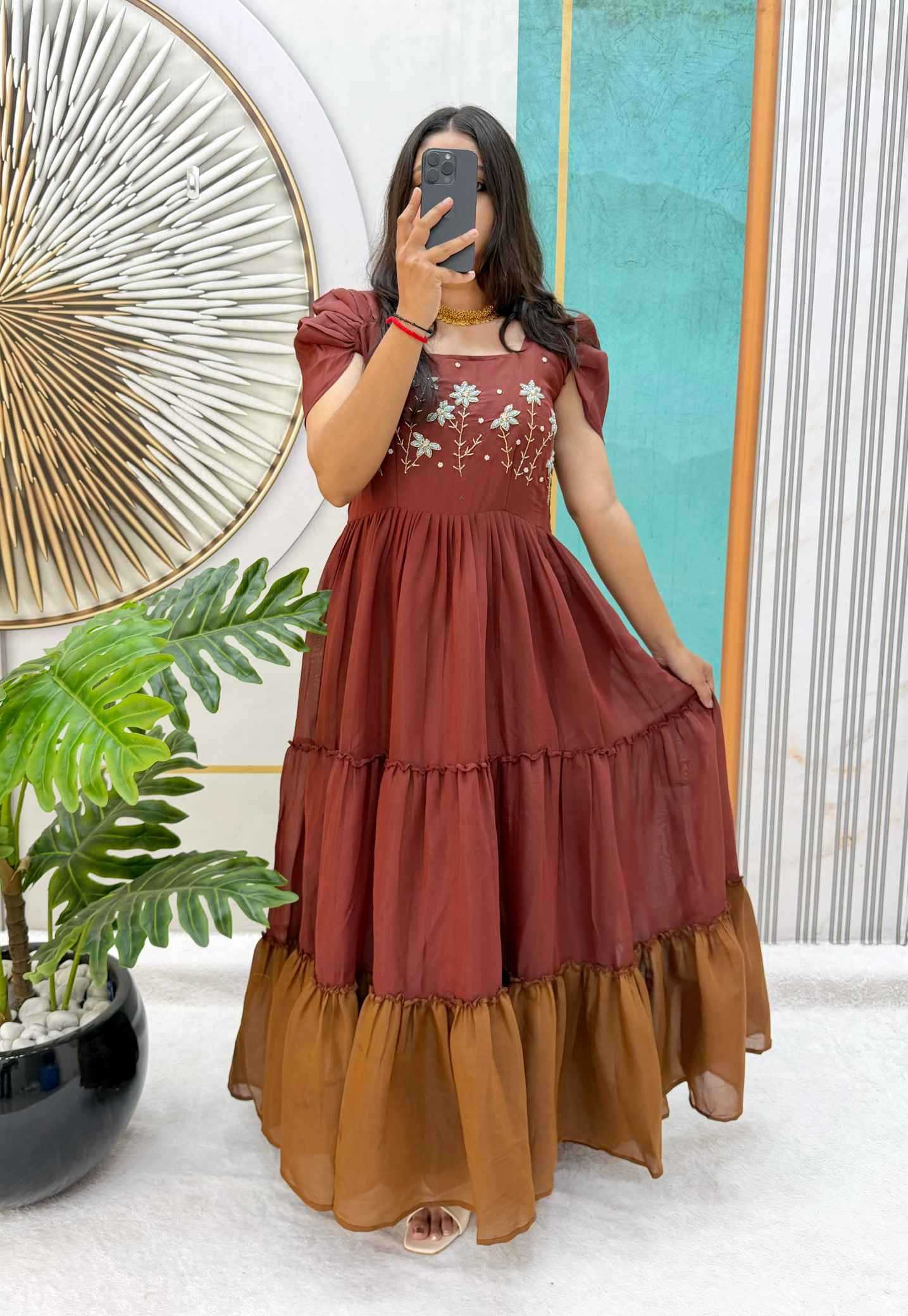 Cotton Fancy Gown