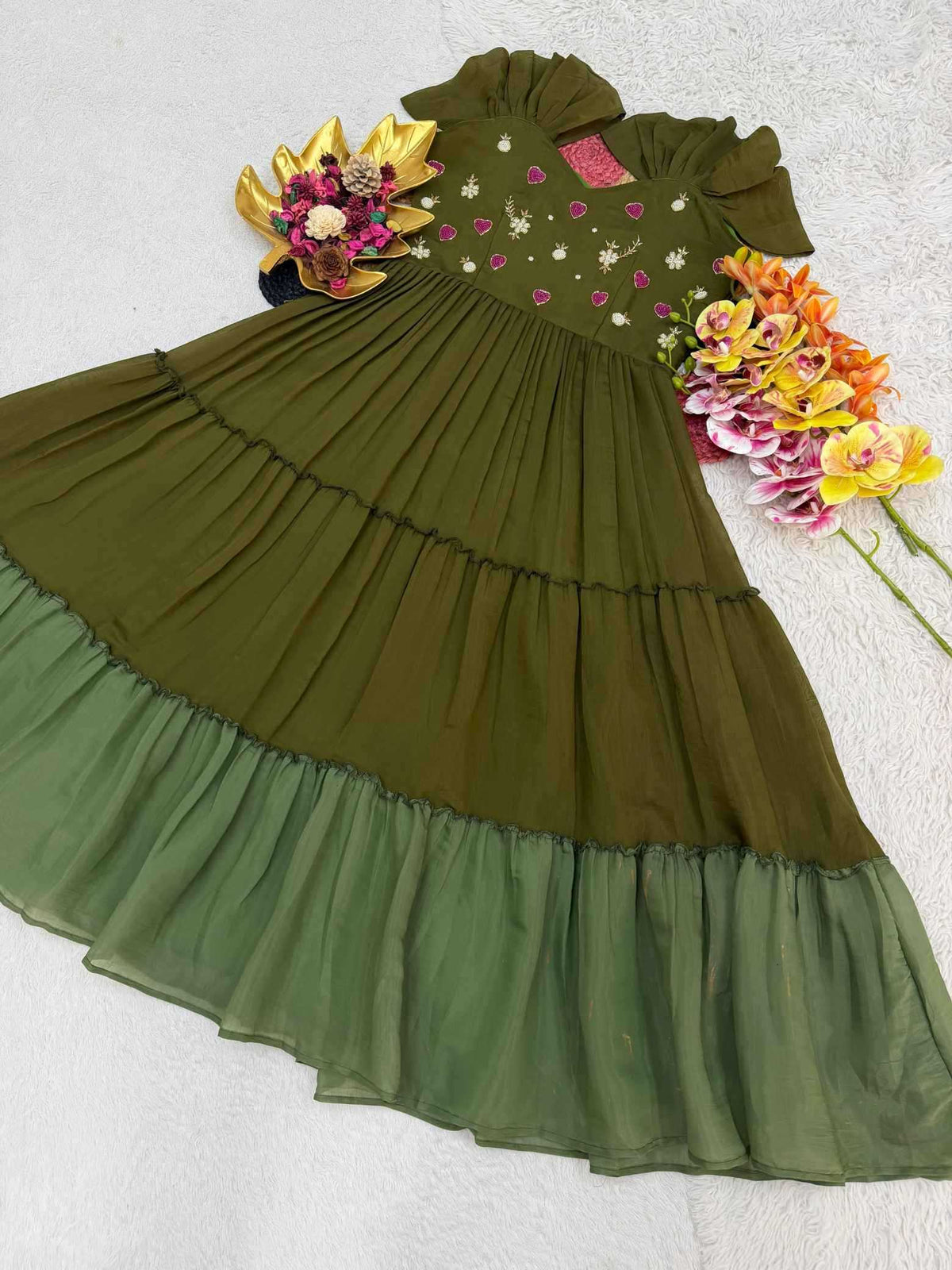Cotton Fancy Gown