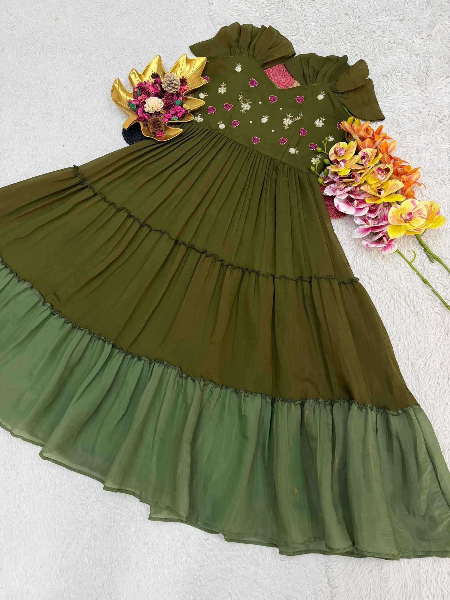 Cotton Fancy Gown