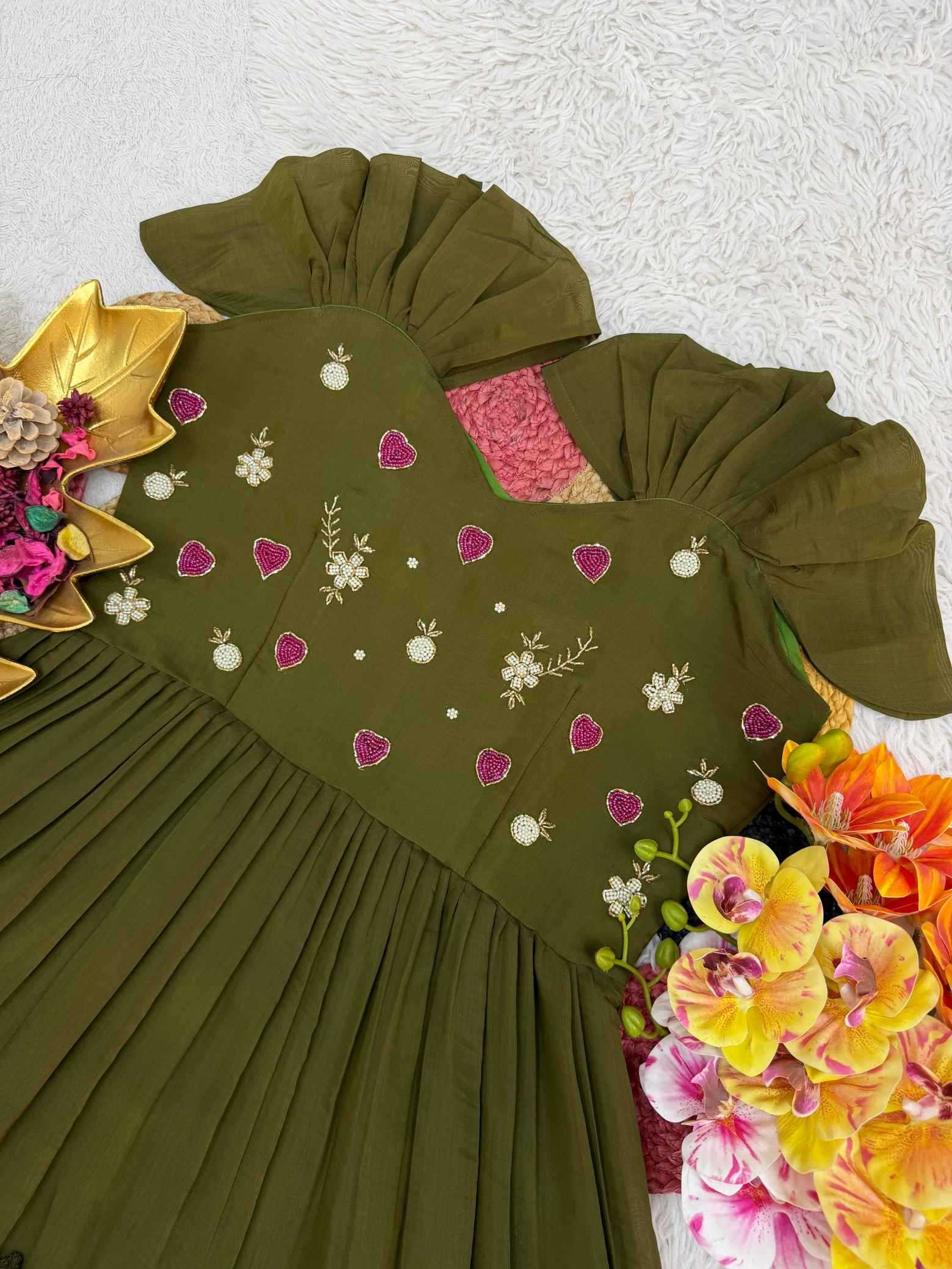 Cotton Fancy Gown