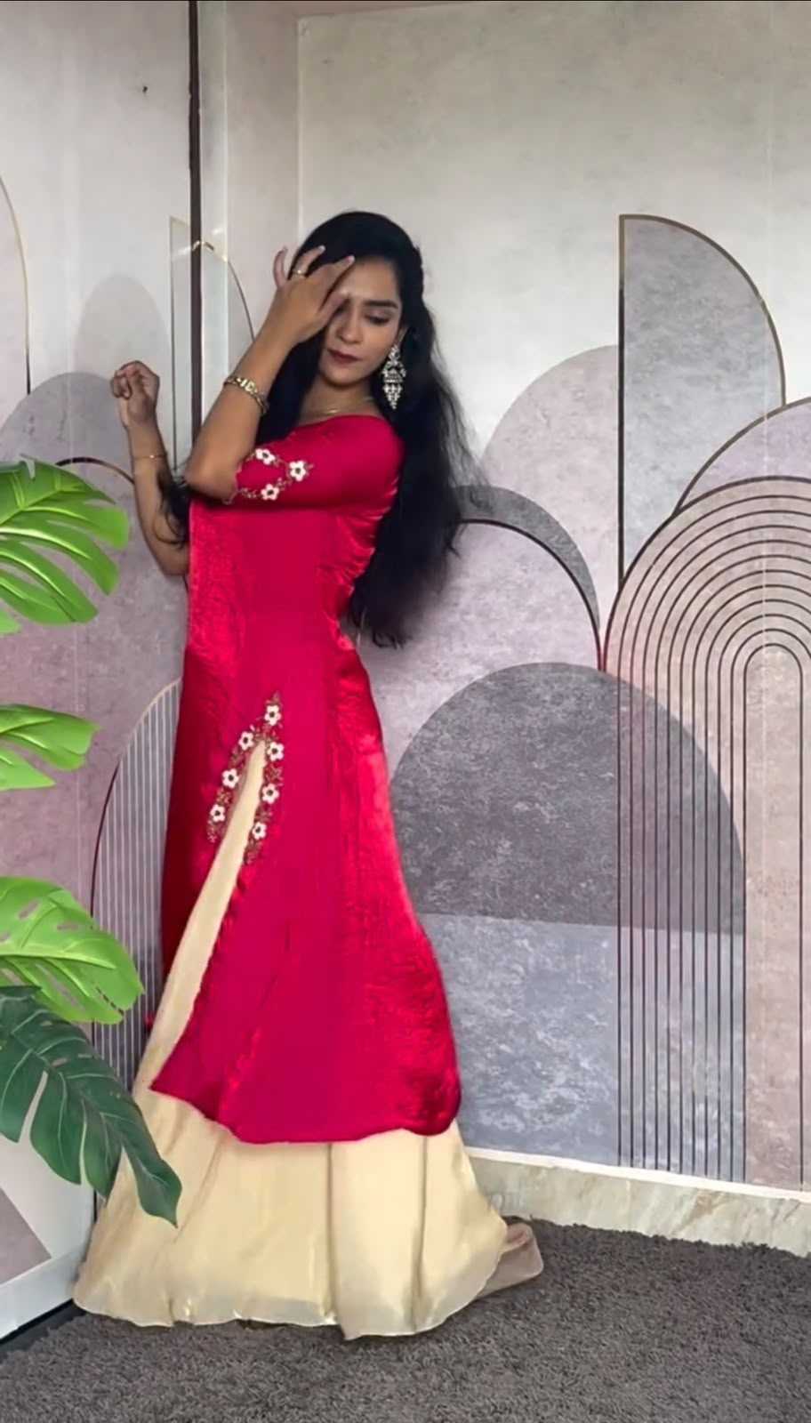 Space Silk Designer Kurti