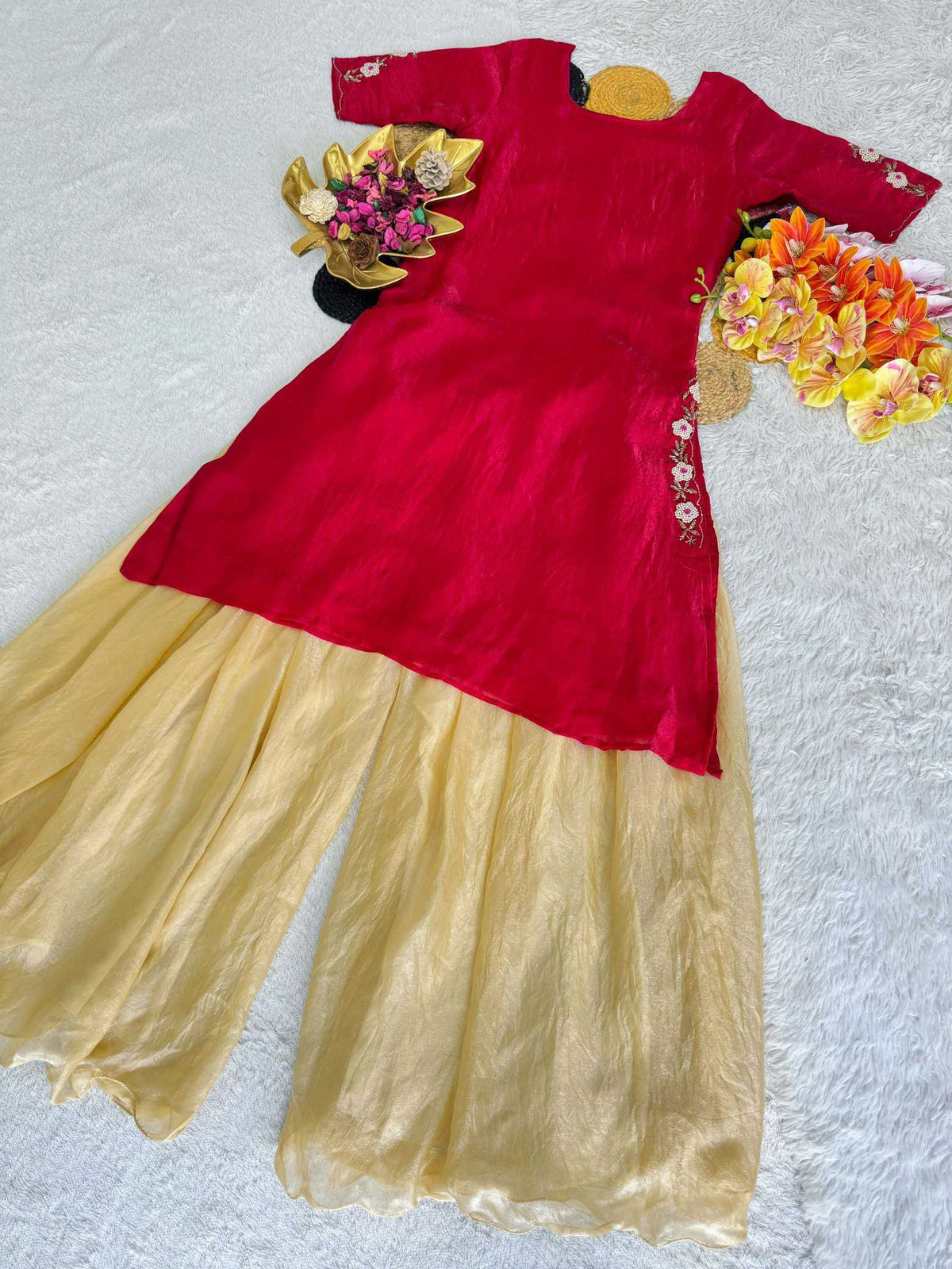 Space Silk Designer Kurti