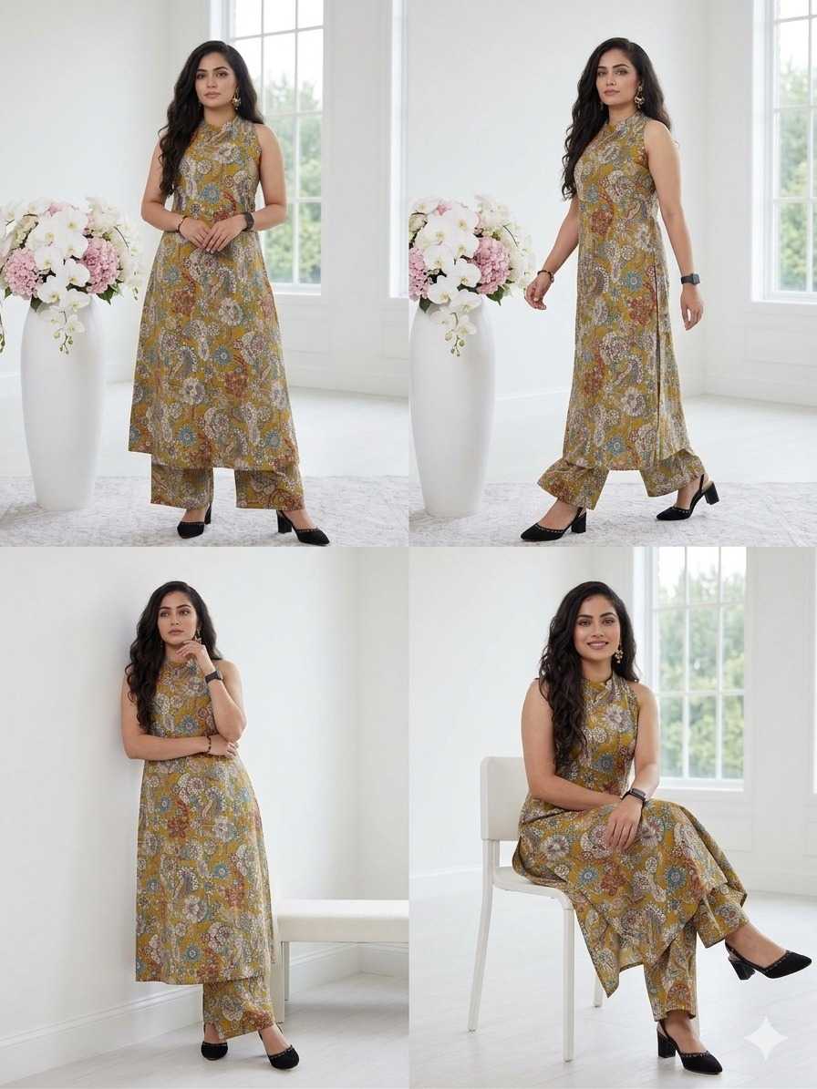 Pure Cotton Printed Kurti