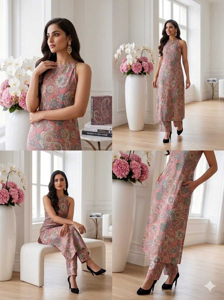 Pure Cotton Printed Kurti
