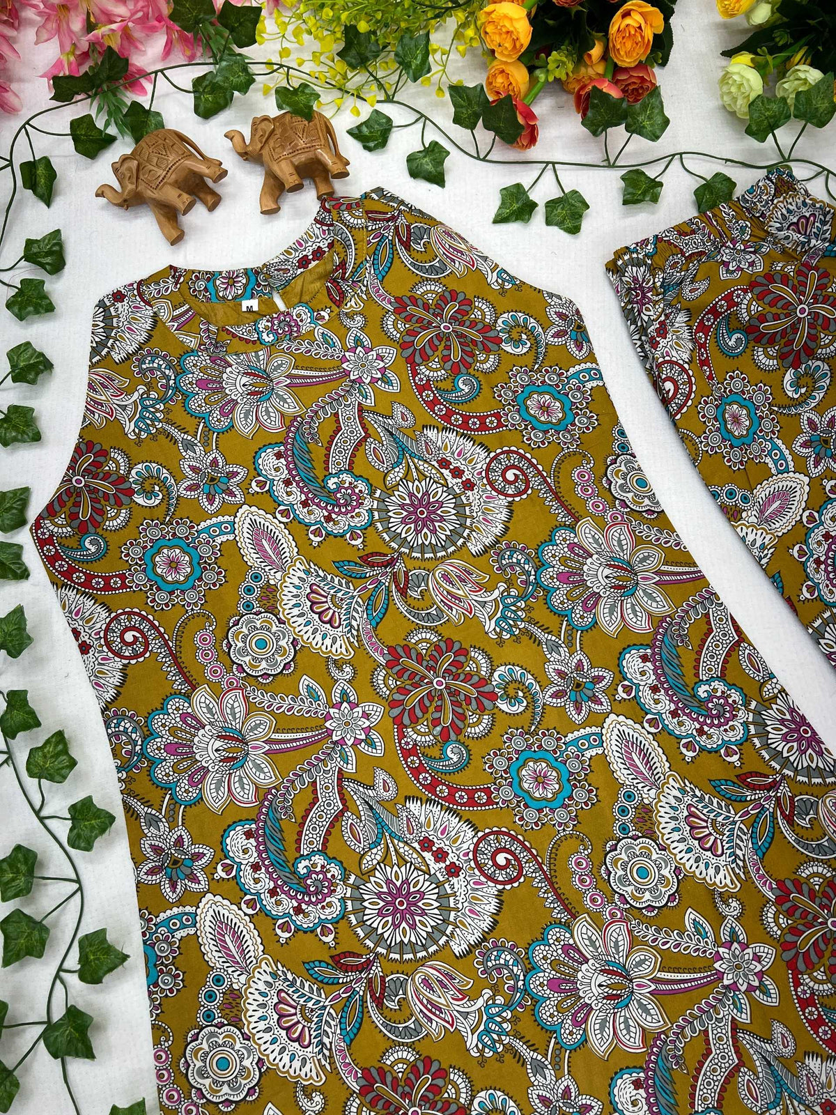 Pure Cotton Printed Kurti