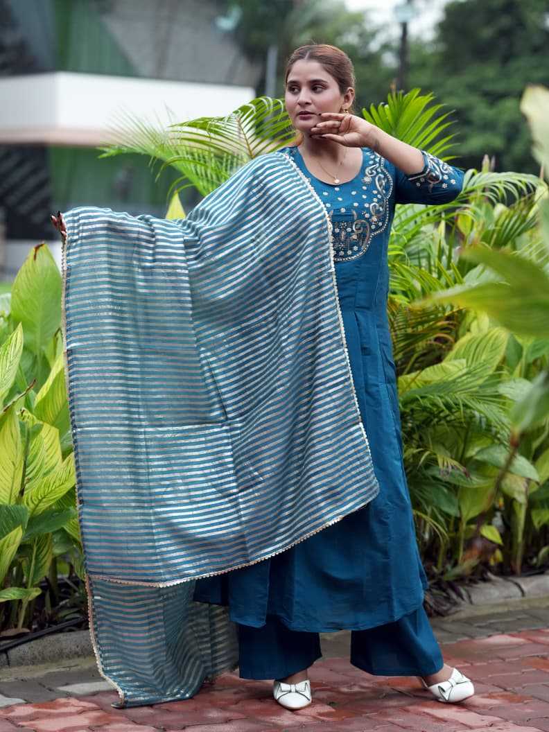 Chanderi Cotton Designer Kurti