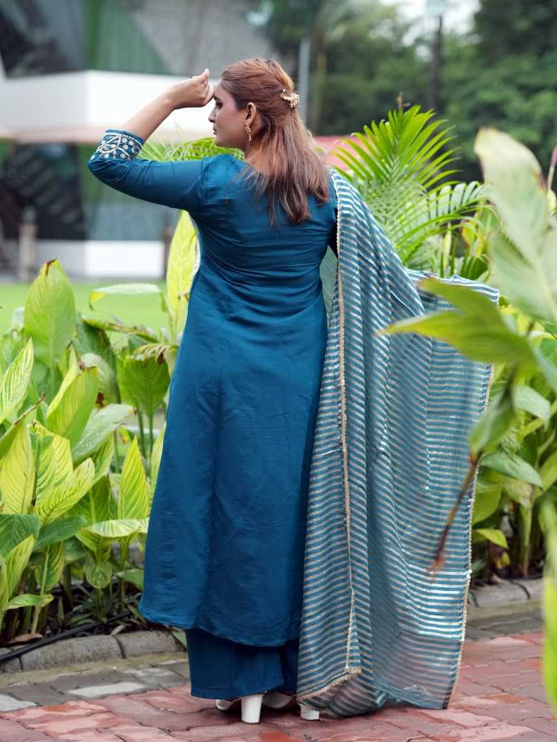 Chanderi Cotton Designer Kurti