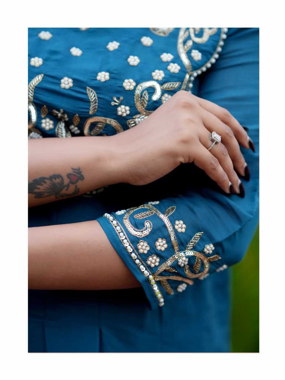 Chanderi Cotton Designer Kurti