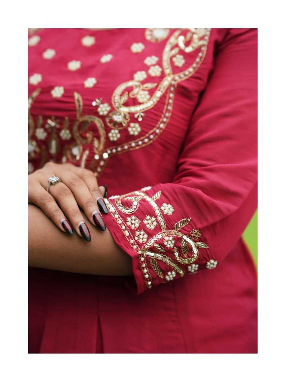 Chanderi Cotton Designer Kurti
