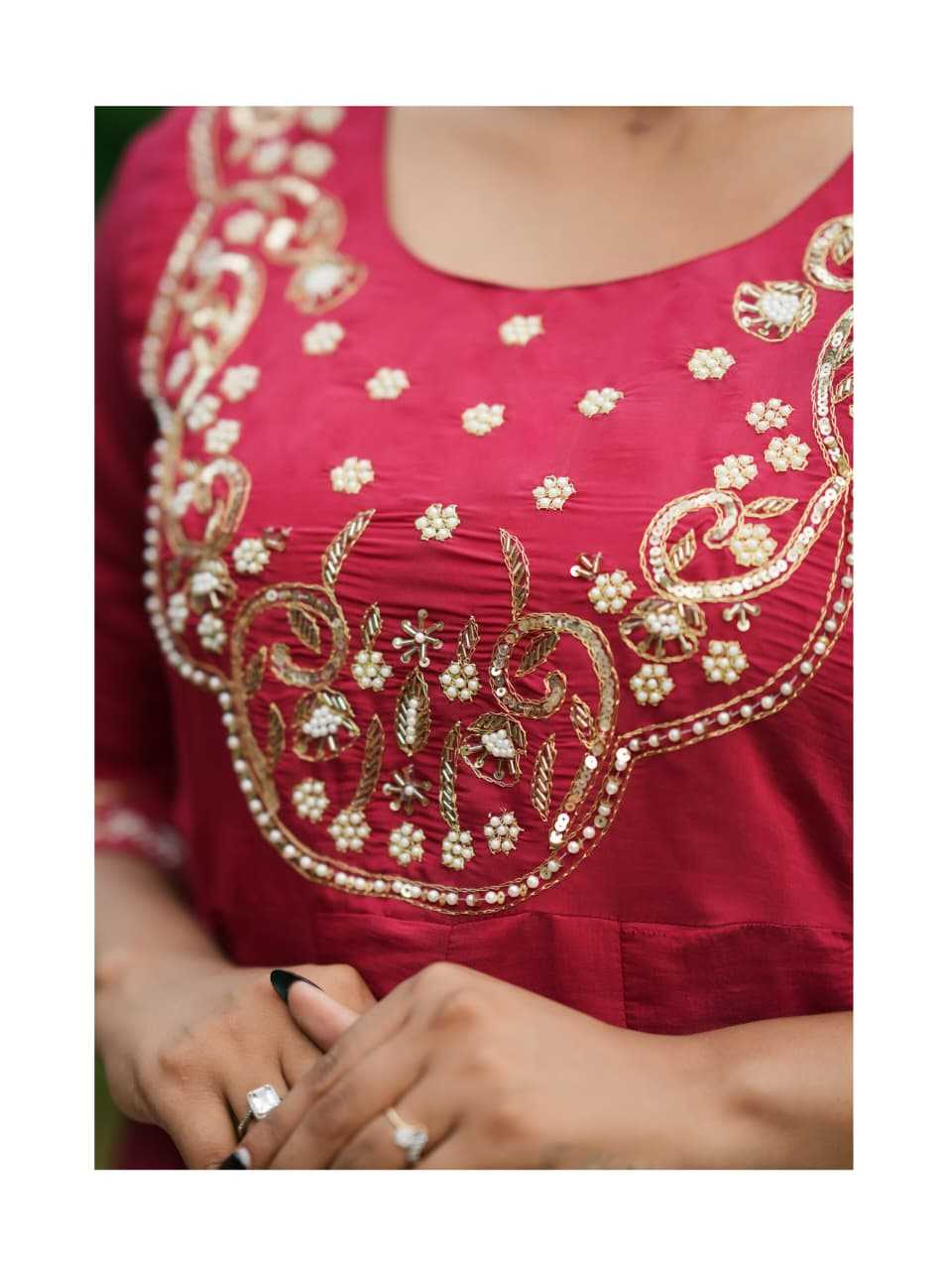 Chanderi Cotton Designer Kurti