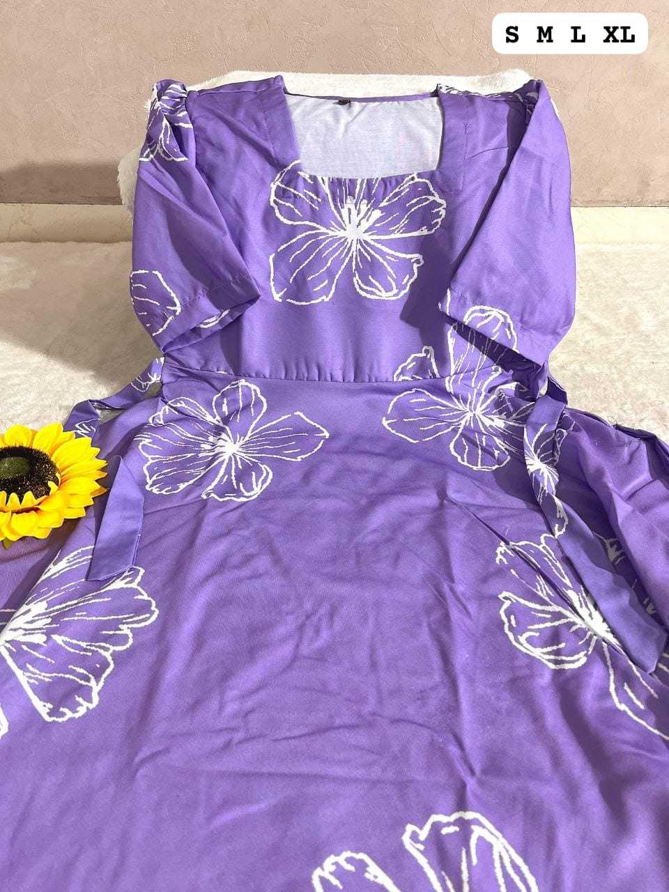 Cotton Printed Gown