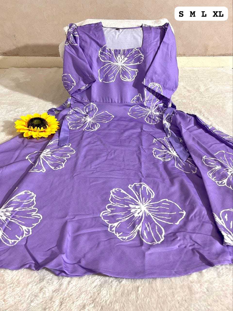 Cotton Printed Gown