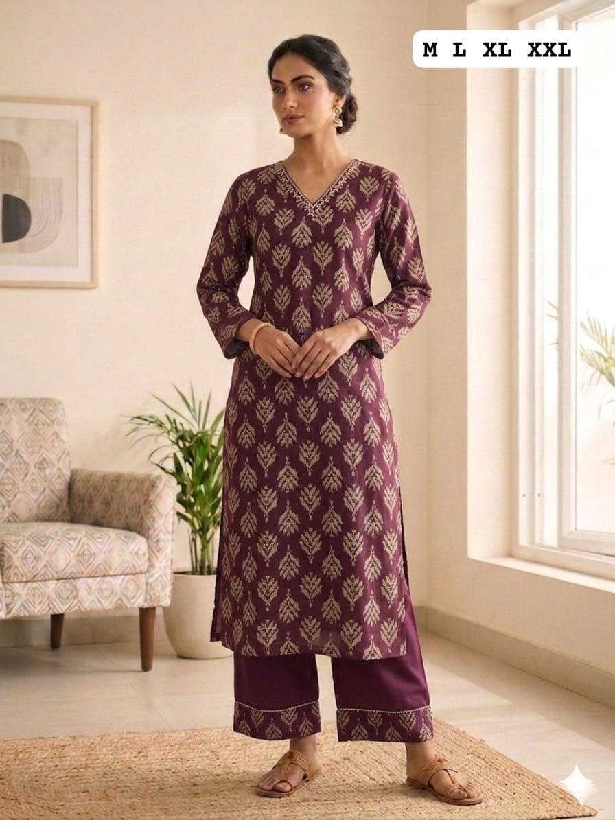 Cotton Straight Kurti