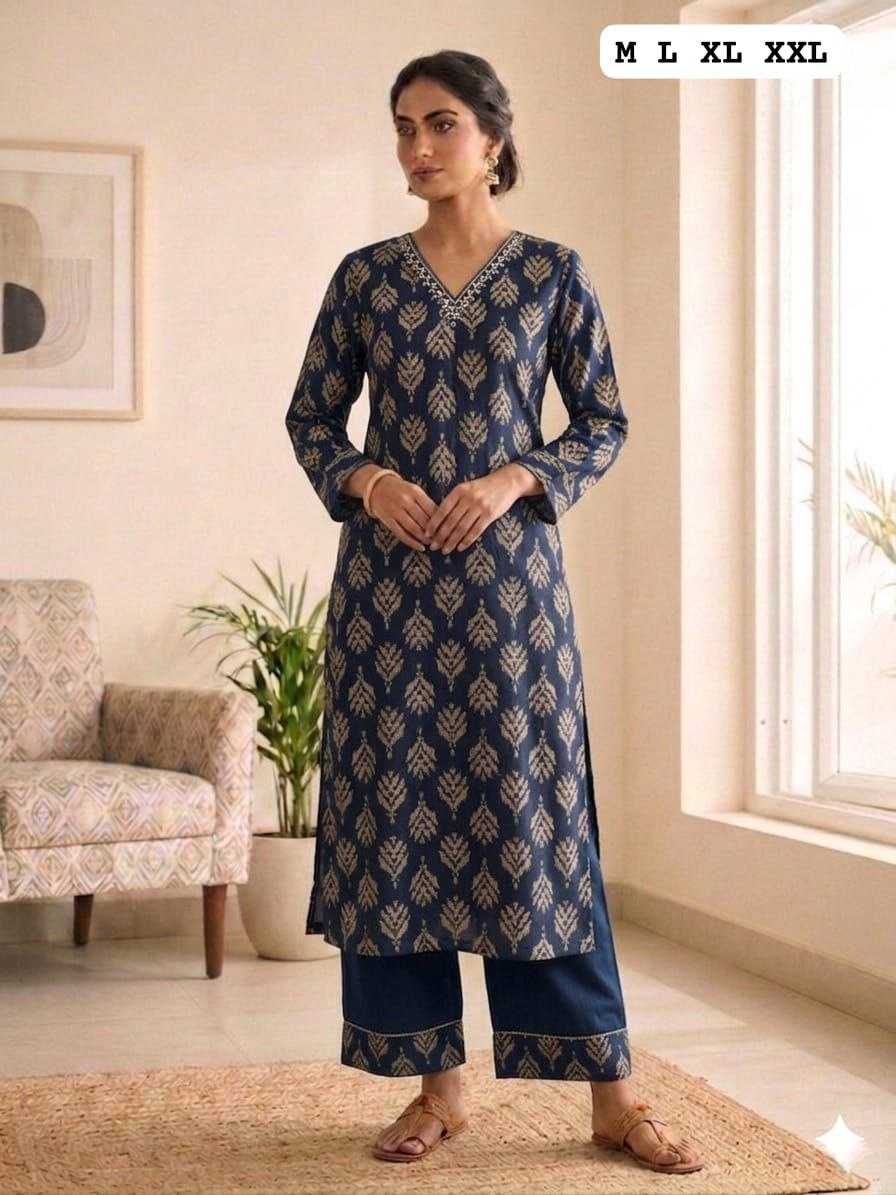 Cotton Straight Kurti