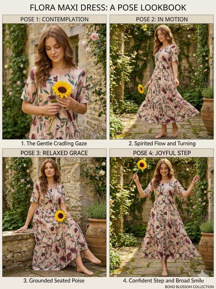 Cotton Printed Gown