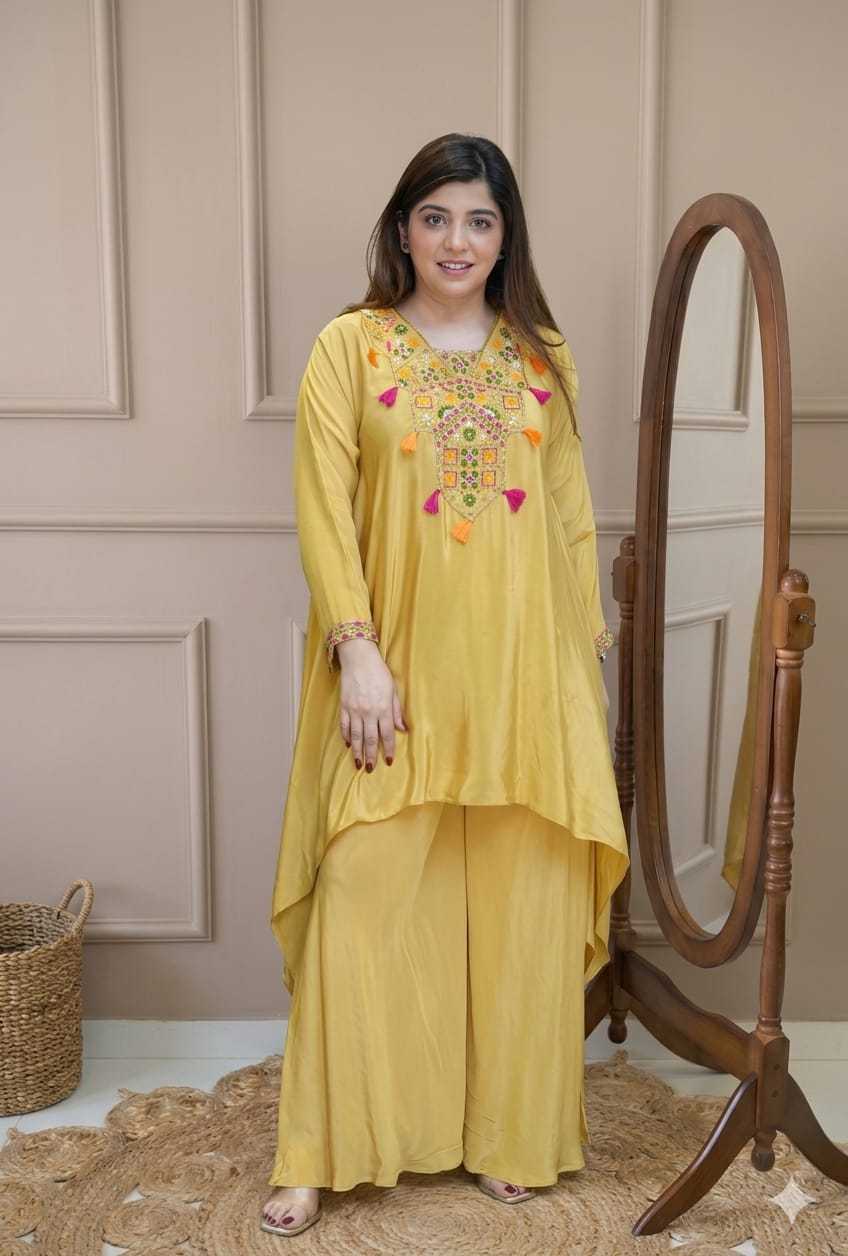 Silk Palazzo Suit