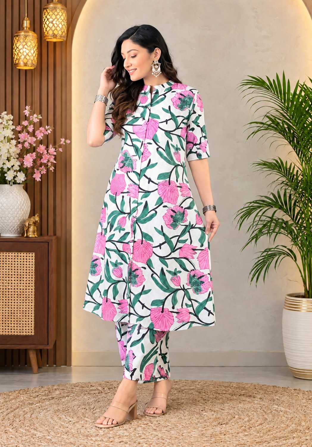 AND Rayon Festive Kurti