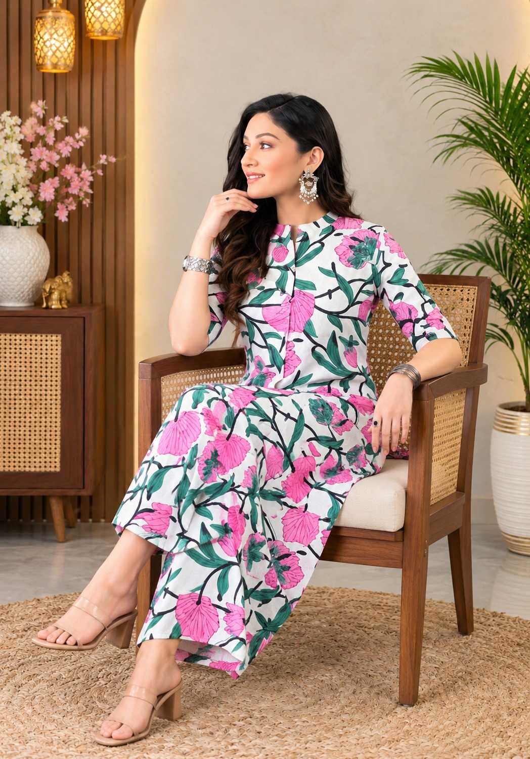 AND Rayon Festive Kurti