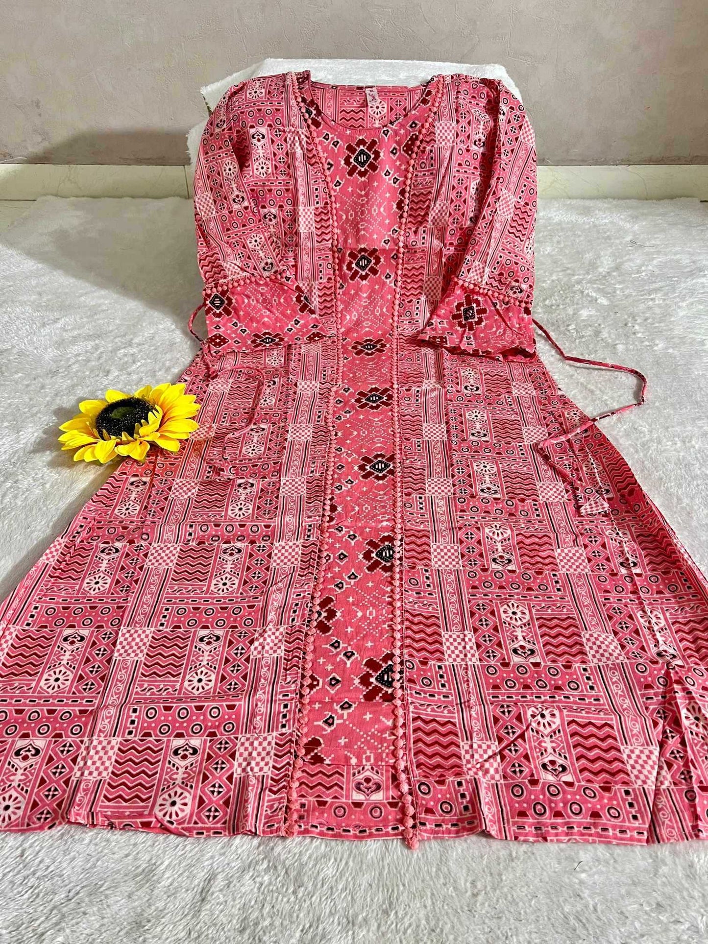 Cotton Party Wear Kurti