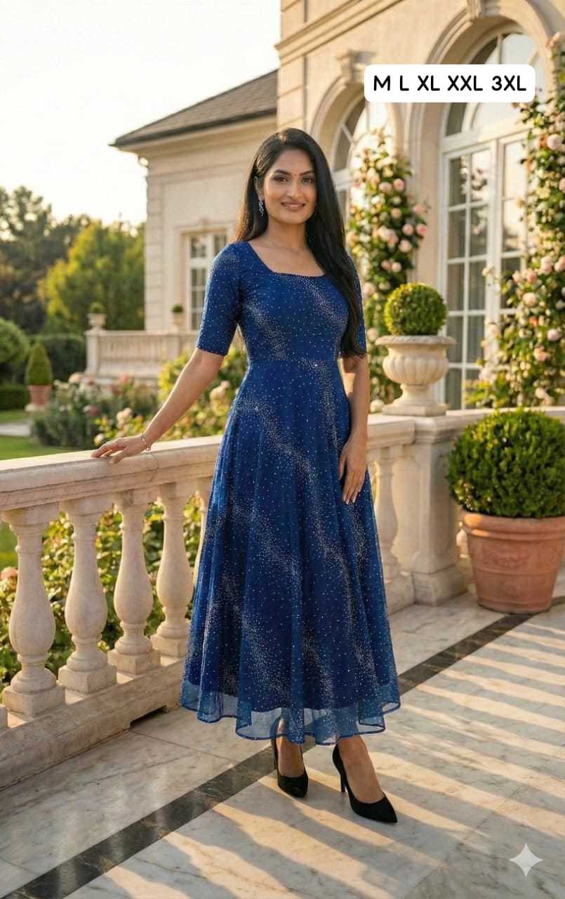 Fancy Embroidery Gown