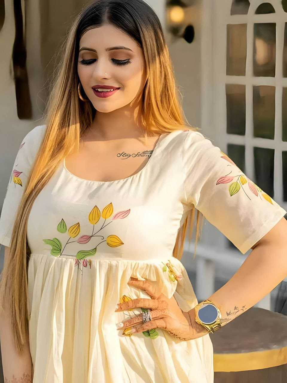 Cotton Fancy Gown