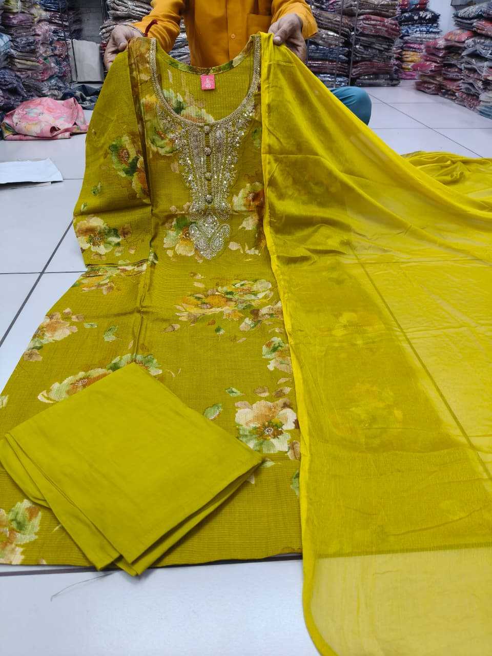 Classic Maslin Designer Kurti