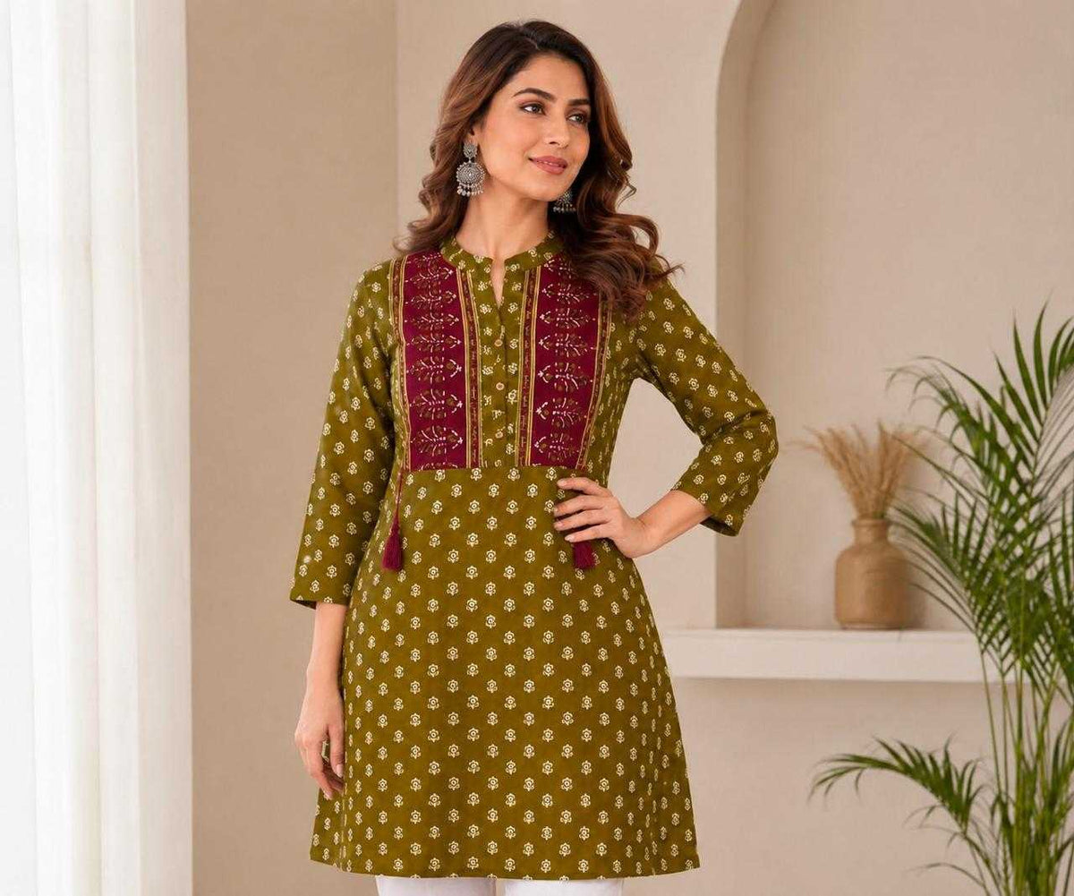 COM Cotton Kurti