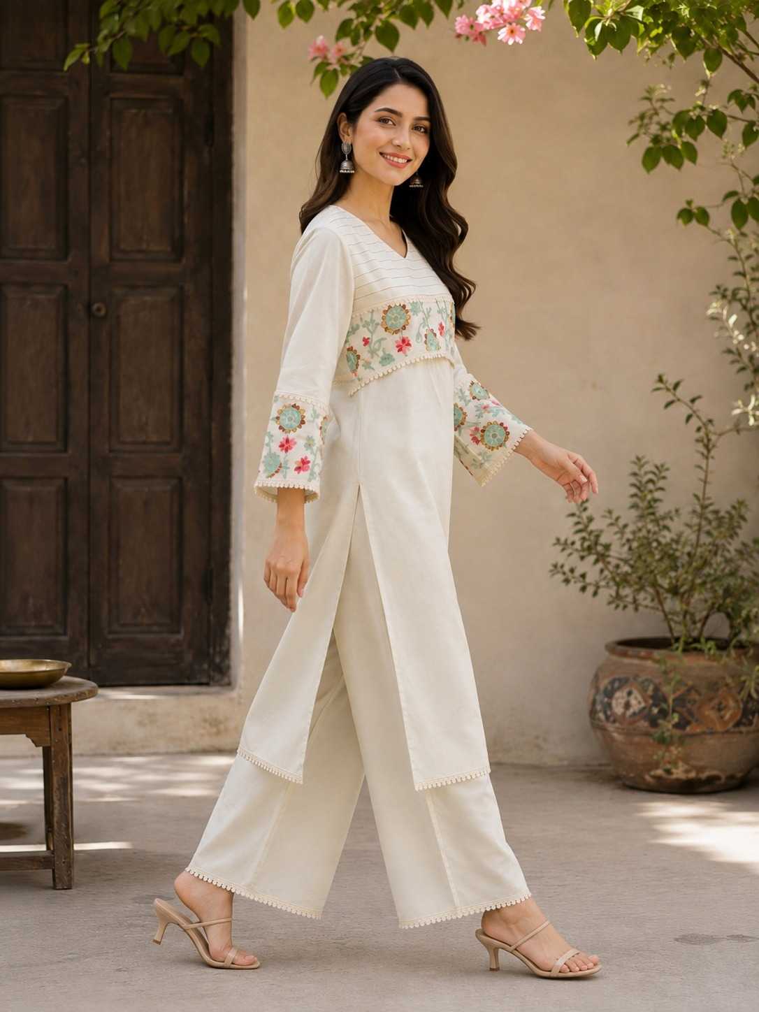 Comfort Pure Cotton Party Wear Kurti