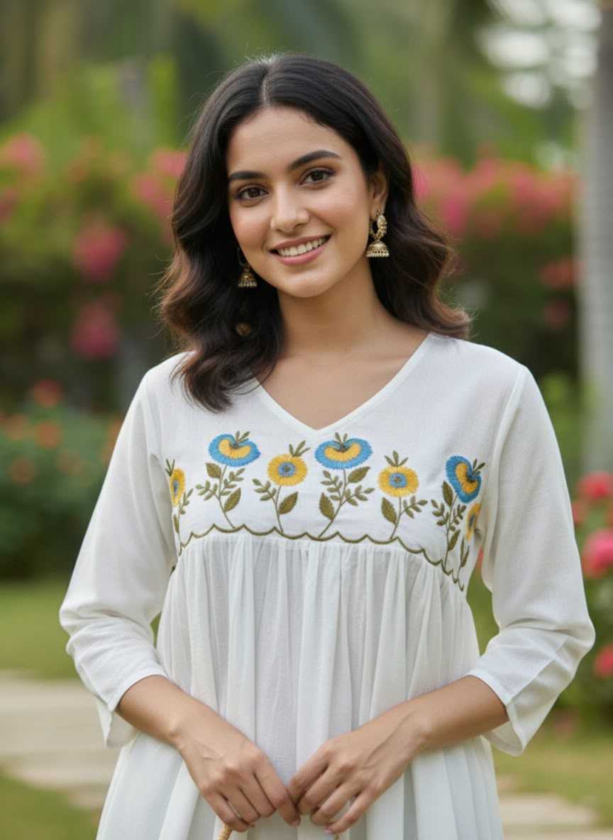 DIA Maslin Designer Kurti