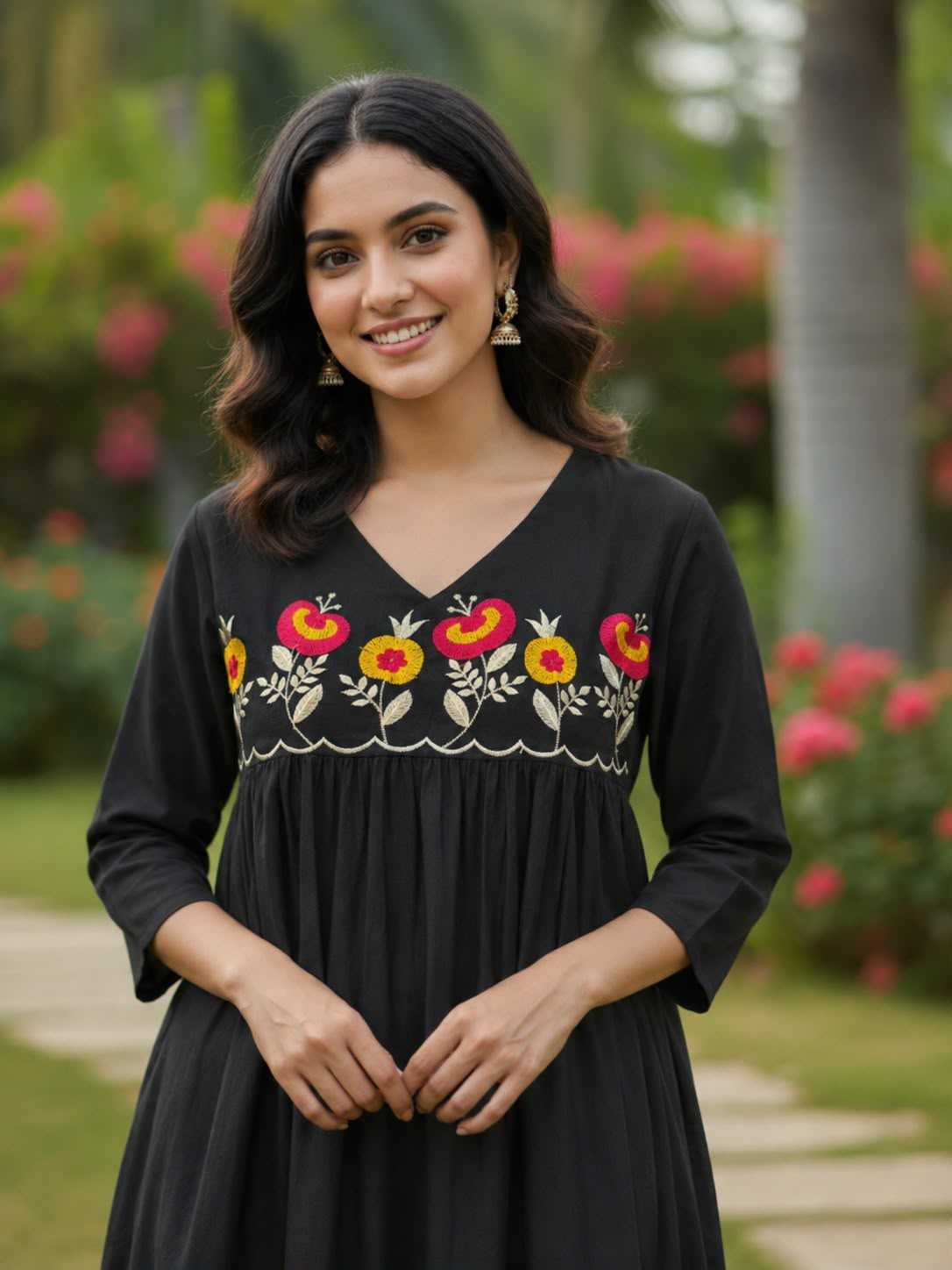DIA Maslin Designer Kurti