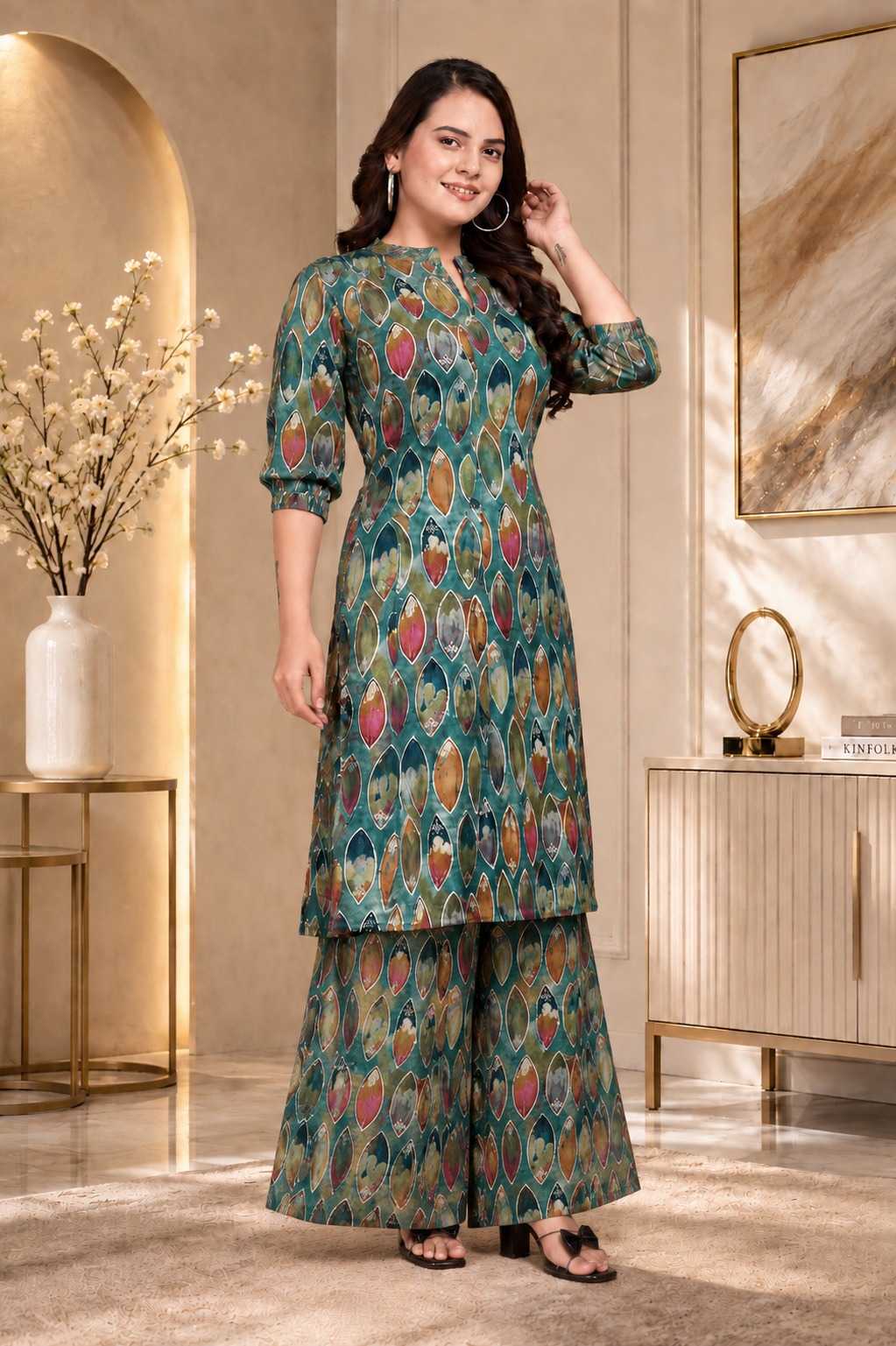 Each Heavy Rayon Designer Kurti