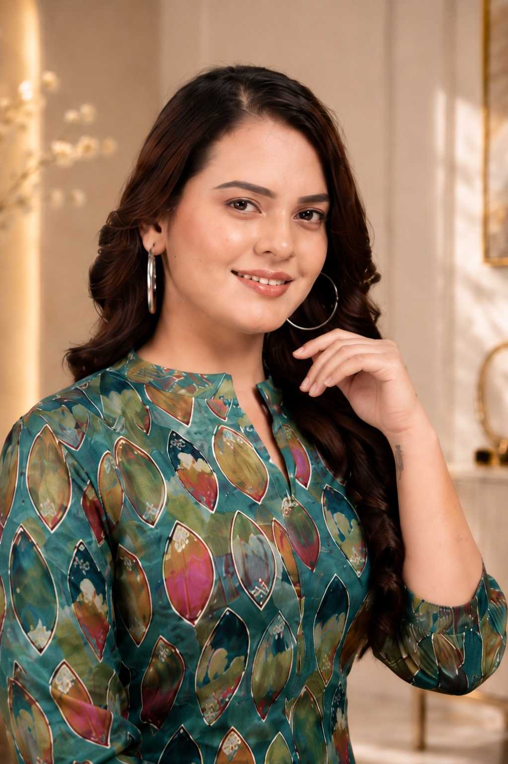 Each Heavy Rayon Designer Kurti