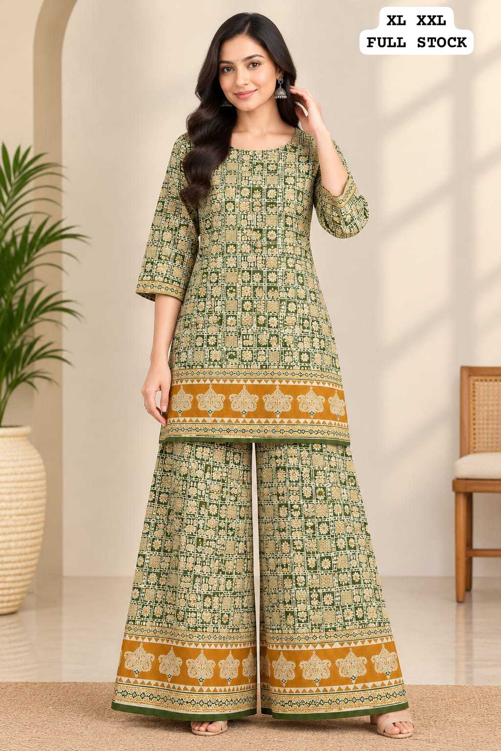 Fabric Cotton Co-ord Set