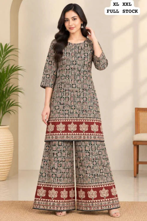 Fabric Cotton Co-ord Set